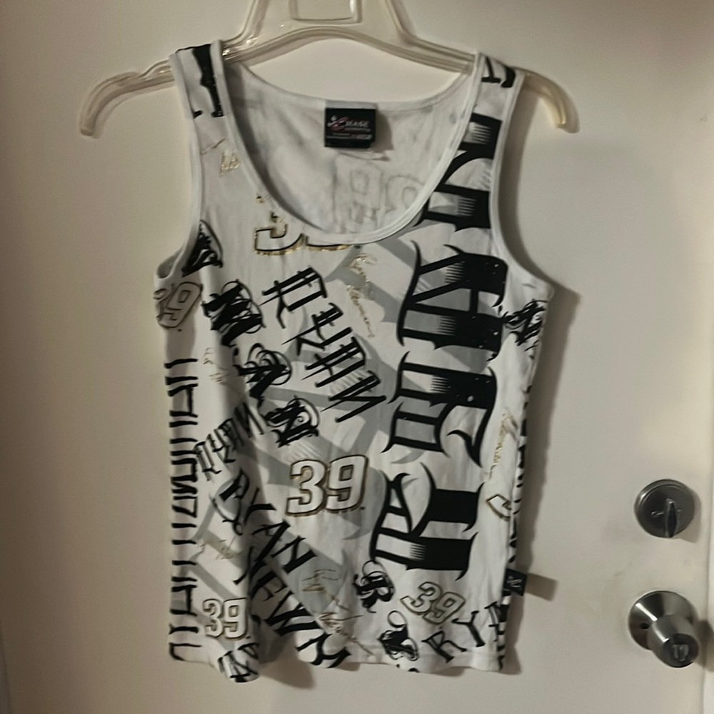 Hase authentic ladies tank top. Number 39. Small. Nice condition. NASCAR. Rate.